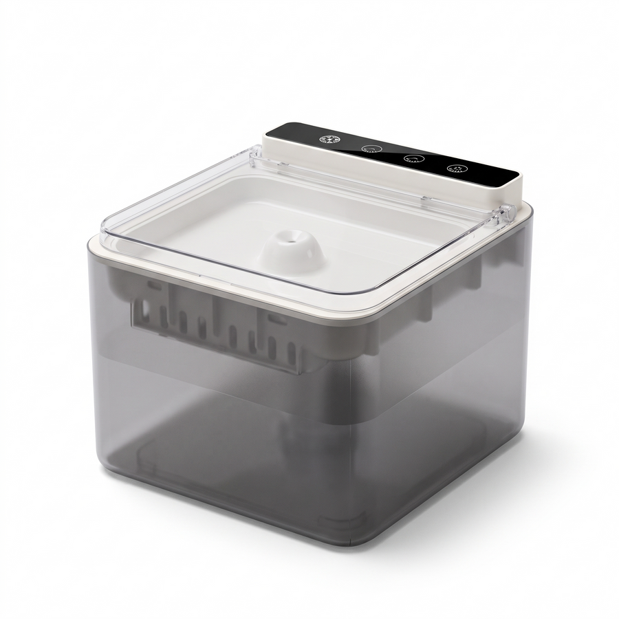 KitbrookPet cordless pet water fountain with the lid closed